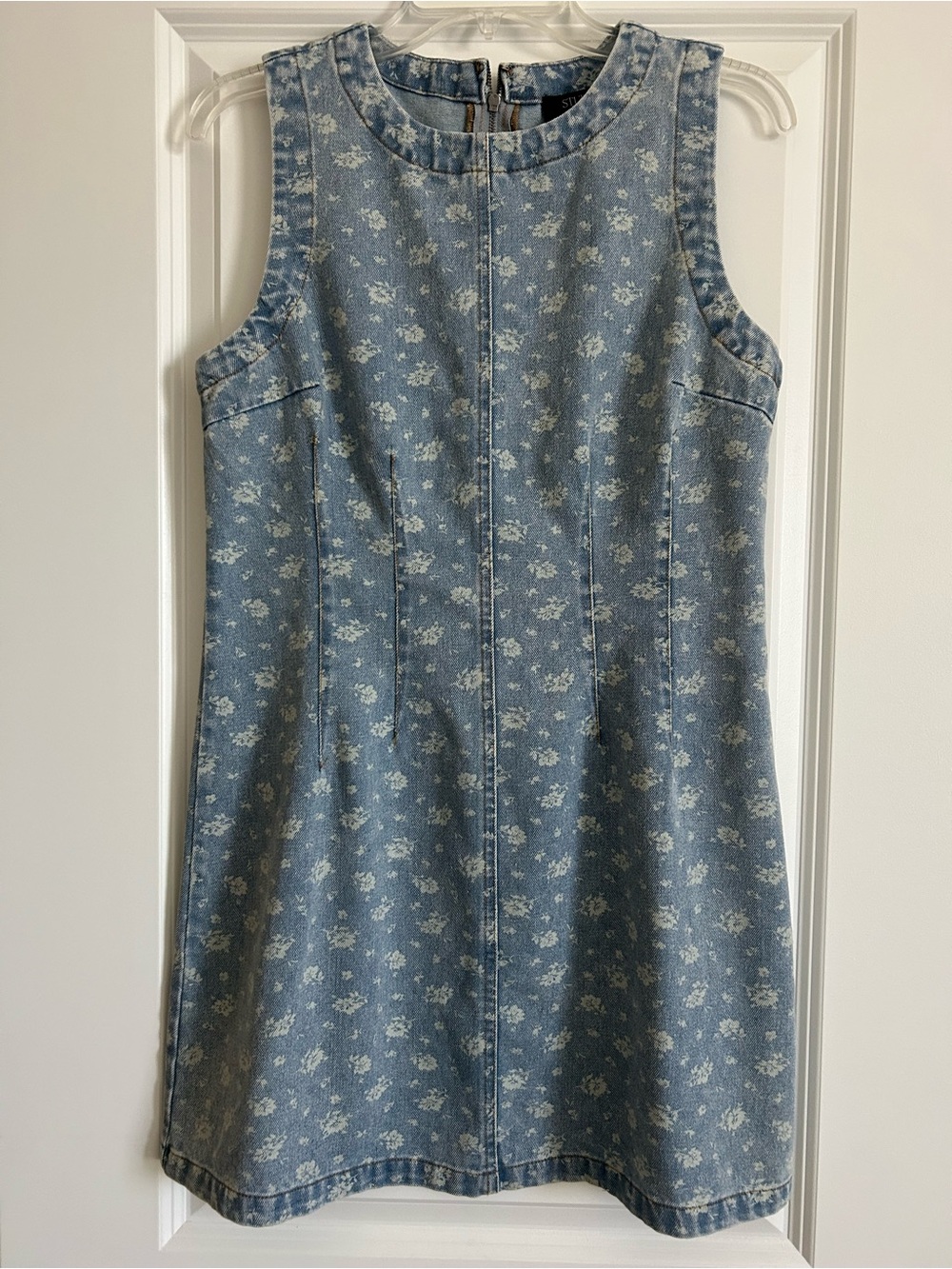 Blu Pepper Light Blue Floral Mini Dress - Picture 2 of 6